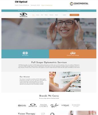 Website Design by Continental Management Consultants. https://cmoptical.ca/