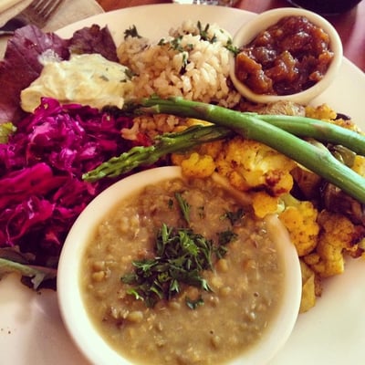 Vegan b&b at Angelica Kitchen!