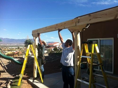 Outdoor Pergola Addition