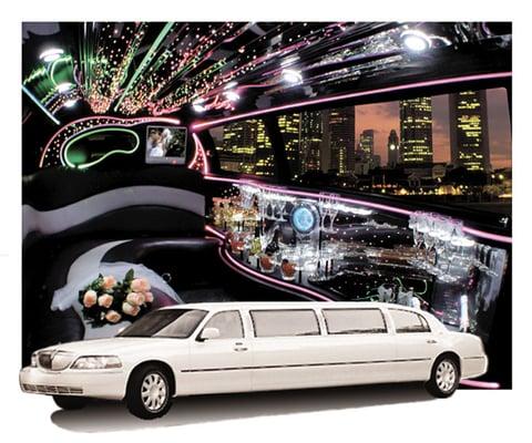 10 Passenger Lincoln Orleans Limousine