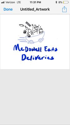 McDowell Eats Deliveries & More @ (828)527-2295 Listed on superpages.com MARION,NC or www.mcdowelleatsdeliveriesmore.com