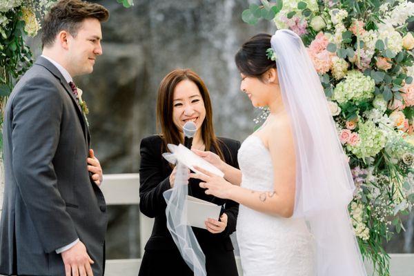 We have trilingual officiant and mc services. Our team are fluent in Cantonese, Mandarin and English