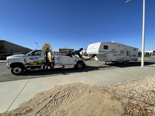 5th wheel Towing