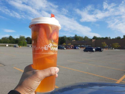 Mixed fruit jasmine tea