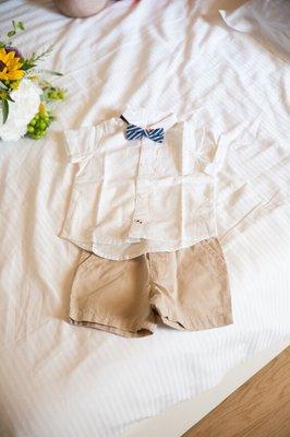 The ring bearers outfit