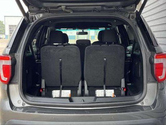 The trunk's Inside of the new 2017 Ford Explorer we have recently added to the business.