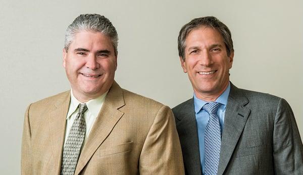 Left, Dr. Eric W. Brown, OD, Clemson Eye optometrist and Right, Dr. Joseph L. Parisi, MD, Clemson Eye Ophthalmologist