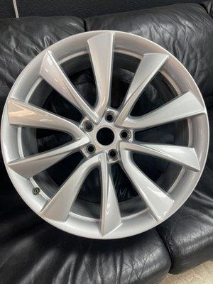 20" OEM Tesla model 3 performance wheel.