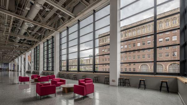 Common lounge area on Level 2 of Summit.