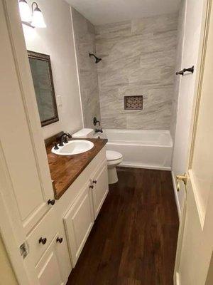 Sawyer Custom Construction bathroom after