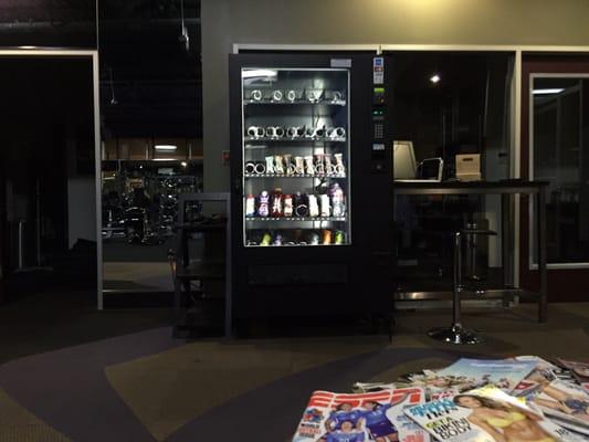 Vending machine, accepts NFC payments