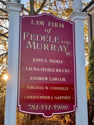 Fedele & Murray 781-551-5900