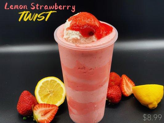 Lemon Strawberry Twist