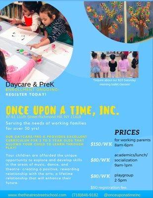 DayCare/PreK info