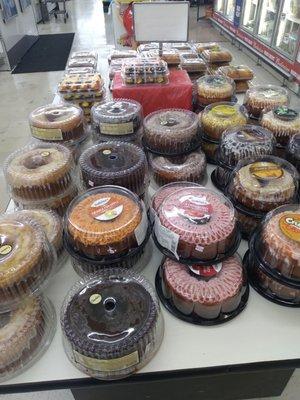 Nice selection of cakes!