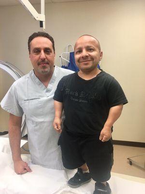 Dr.Payam  Vahedifar with Actor (Gabriel Pimentel) Thank You Gabriel for trusting Dr.Vahedifar with your care.