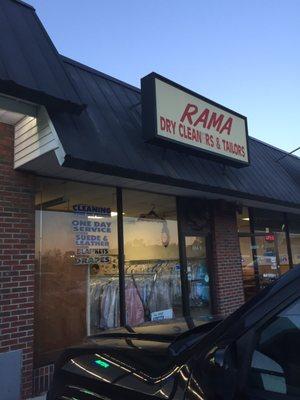 Rama Dry Cleaners & Tailors of Norwood -- Rama Plaza : 917 Washington Street, Norwood                        Storefront