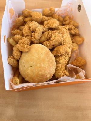 Pound Popcorn Shrimp Combo*