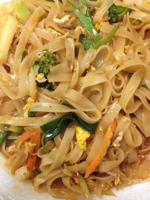 Vegetable pad Thai, it's one of my favorites