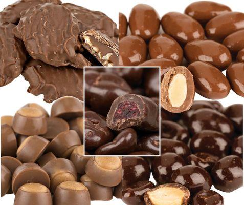 A huge variety of fresh & delicious chocolates.