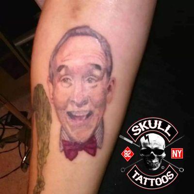 Portrait of Troma Entertainment founder Lloyd Kaufman done by Skull.