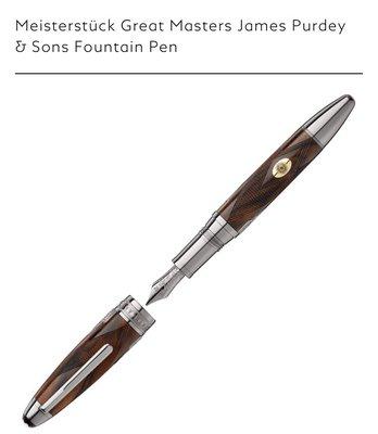 Meisterstuck Great Masters James Purdey & Sons fountain pen