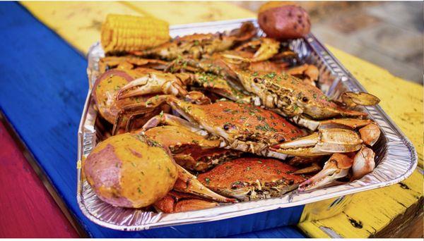 Boil Blue Crabs