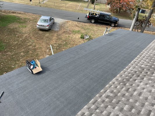 GAF liberty roof installation