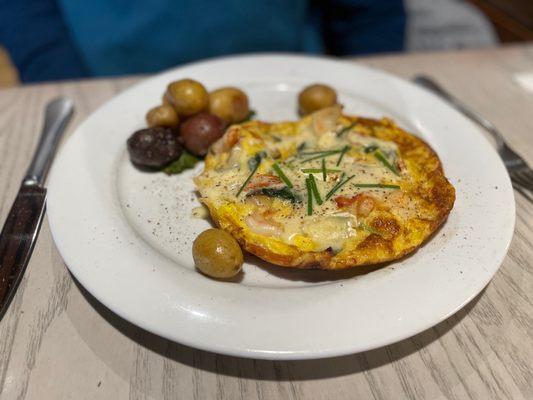 Wild Shrimp Frittata