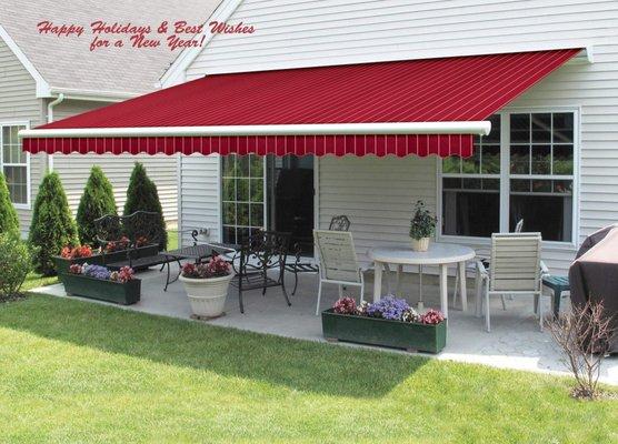 Villa Awning Manufactured by CraftBilt