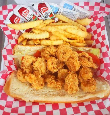 Fried Shrimp Po'boy