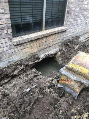 Slab Leak Repair