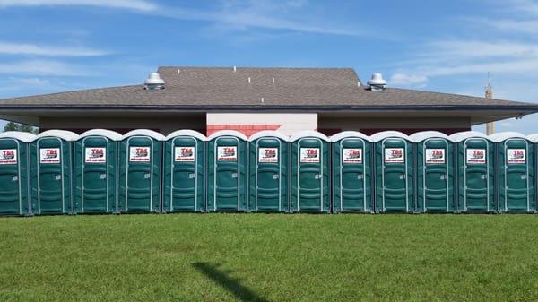 Affordable portable toilet rentals for your next event!