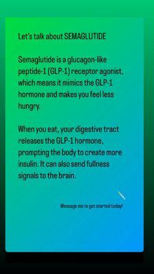 GLP-1 Semaglutide for weight loss