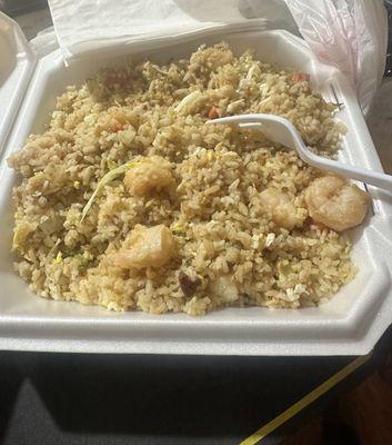 Shrimp fried rice