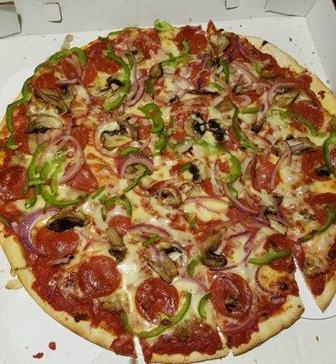 Deluxe pizza