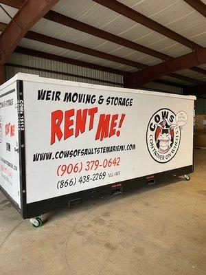 Mobile storage!  We can deliver this to you house and you can store items safely for a move or remodel.