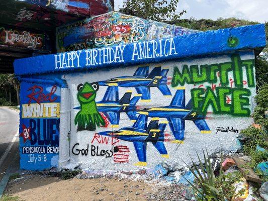 Graffiti Bridge Pensacola, FL