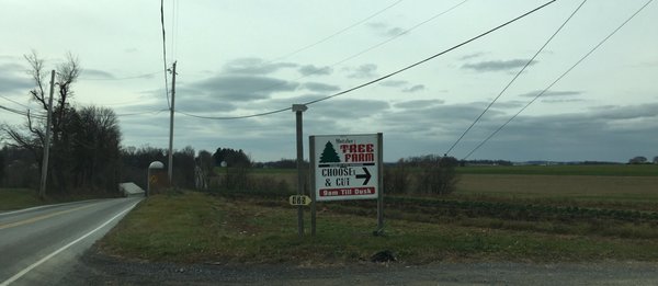 Sign from the road.