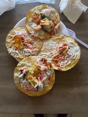 Here we have TOSTADAS de nada.Dude should just retire if he's this miserable.