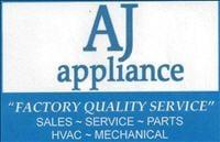 A J Appliance Inc logo