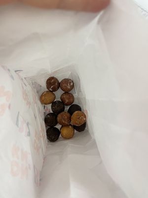 A dozen donuts which I paid for $15