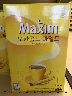 Maxim instant coffee