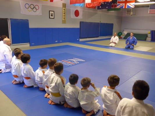 Respect & self discipline are paramount, and are routine at Barrington Judo.