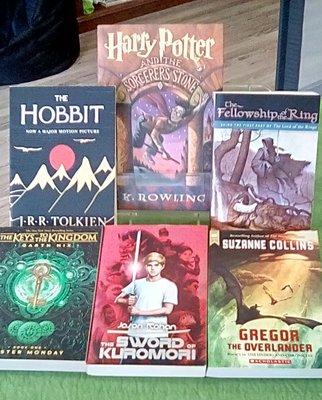 a few of our fantasy books