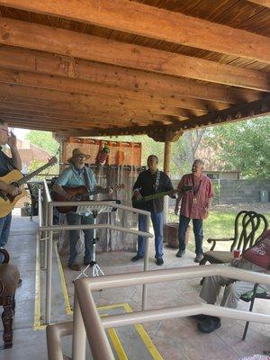 Entertainment by High Desert Hospice chaplains