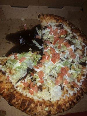 BLT medium pizza