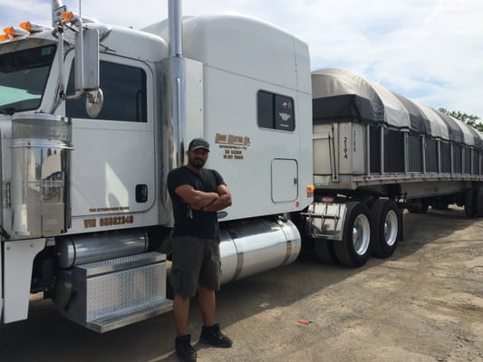 Had a recent visit from a 2012 grad who hauls overweight loads and driving an 18-speed. We love our grads!