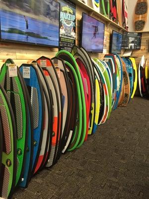 Wakesurfs from brands like Ronix, Hyperlite, Liquid Force, Slingshot, and many more.