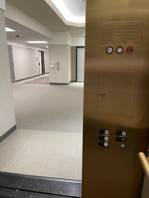 Select your floor before entering your elevator or you may be heading on an adventure!